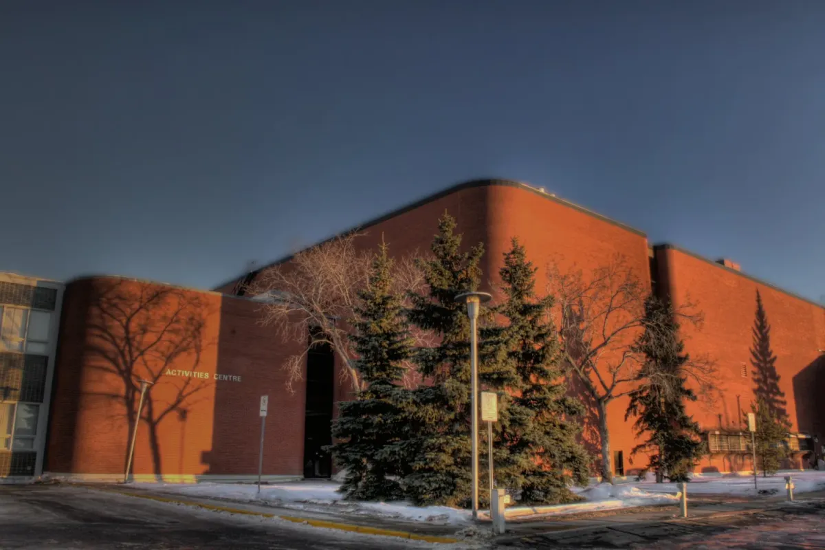 The Activities Centre building on the campus of the Northern Alberta Institute of Technology in Edmonton